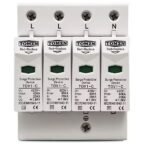 Descarcator supratensiune 420V AC 4P 20-40kA T2 pentru retea 230V/400V