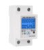 contor electric 230V LCD sina DIN kWh voltaj curent putere