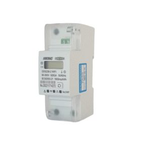 contor WIFI monofazat 230V 50A smartmeter sina DIN LED