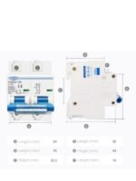 Siguranta automata DC 2P 600V , 80A 100A 125A, curent, continuu, montaj sina DIN - Image 2
