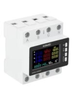 Contor energie trifazat WiFi KWS-306WF, 80A, 3 faze 4 fire, afisaj LCD color, montaj sina DIN 35 mm - Image 2