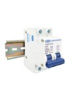 Siguranta automata TOMZN  2P, DC, 400VDC, instalare pe sina DIN 2M - Image 3