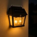 Lampa solara de perete HW 999-2W cu senzor de miscare, IP44, negru, 20x16x10 cm, 28W - Image 2