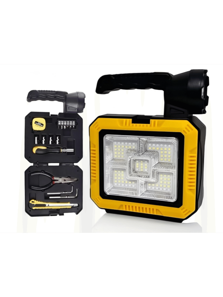 Lanterna solara multifunctionala 4 in 1