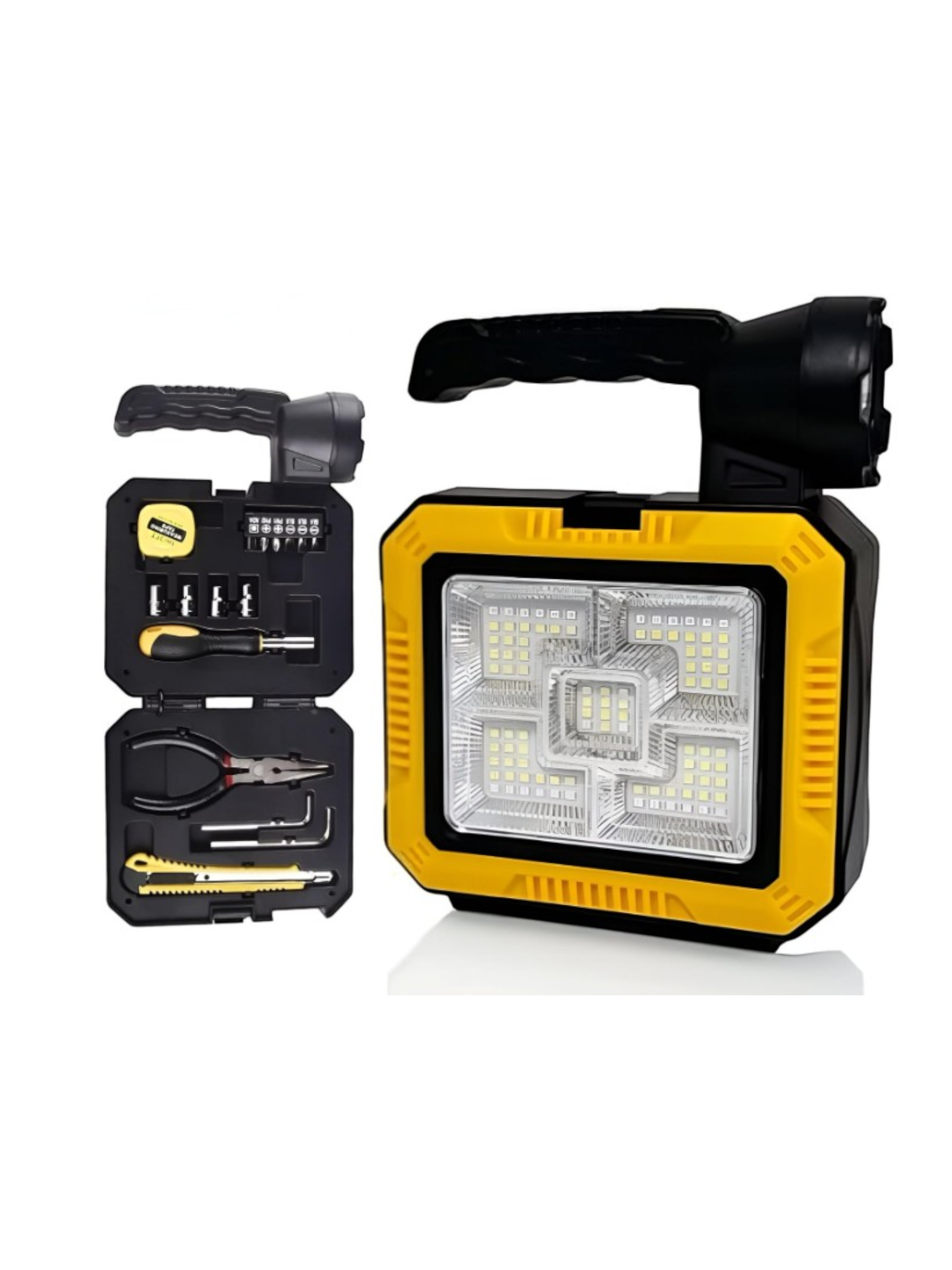 LampaCOB7739-C Lanterna solara multifunctionala 4 in 1