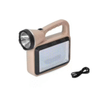 Lampa solara LED multifunctionala solara, YD-2208,  cu lanterna si  incarcare USB, 6 moduri - Image 2