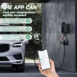 Statie electrica incarcare auto EV Smart, 22KW 32A, trifazata Type 2, WiFi, RFID, conectare directa, cablu 5m, - Image 4